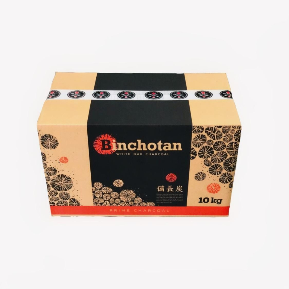 Barbecue charcoal, 10 kg - Binchotan in the group Barbecues, Stoves & Ovens / Barbecue charcoal & briquettes at KitchenLab (1450-24784)