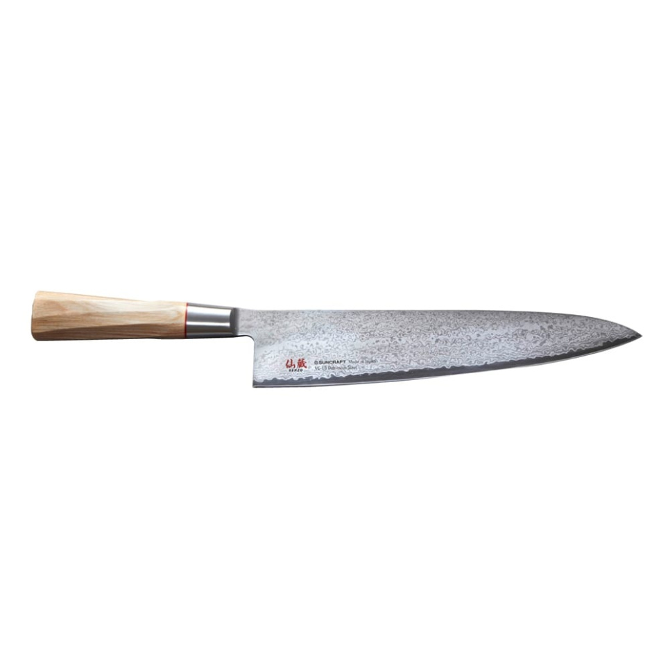Gyoto, 24 cm - Suncraft Swirl in the group Cooking / Kitchen knives / Chef\'s knives at KitchenLab (1450-25145)