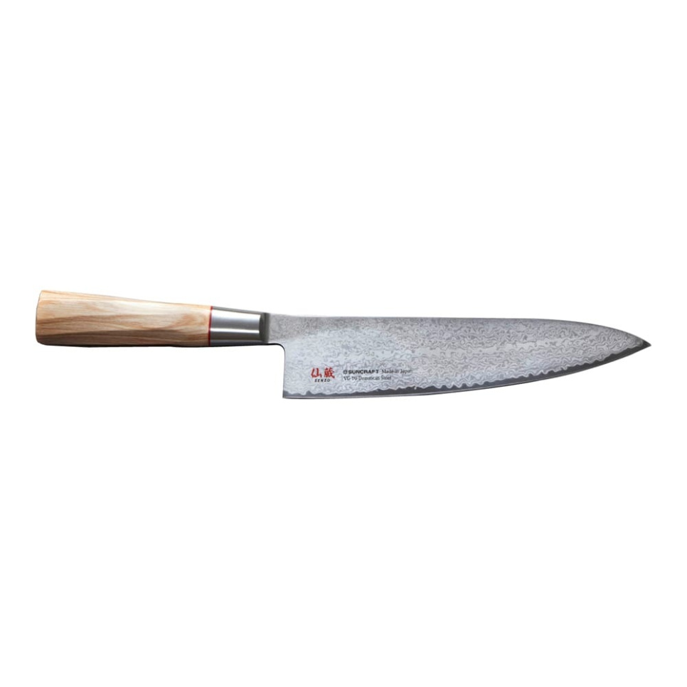 Gyoto, 20 cm - Suncraft Swirl in the group Cooking / Kitchen knives / Chef\'s knives at KitchenLab (1450-25147)