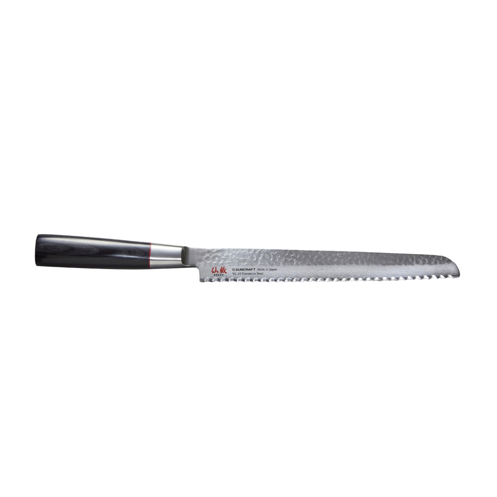 Bread knife 22cm, senzo - Suncraft in the group Cooking / Kitchen knives / Bread knives at KitchenLab (1450-26217)