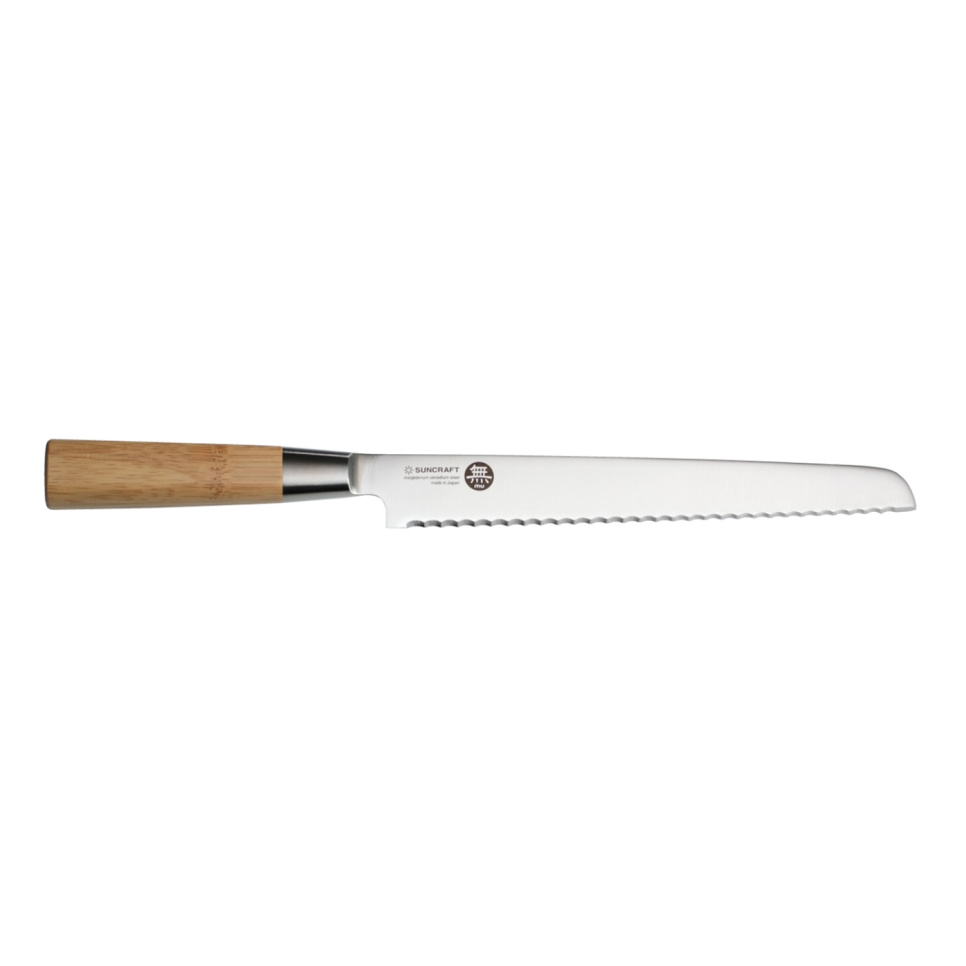 Bread knife 22cm, mu - Suncraft in the group Cooking / Kitchen knives / Bread knives at KitchenLab (1450-27638)