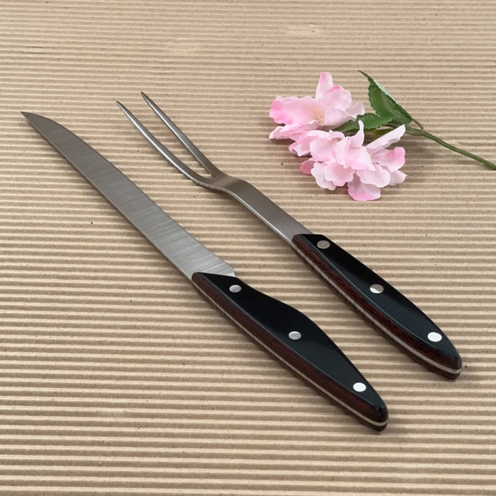 Carving Set Fork and Knife - Mise en place