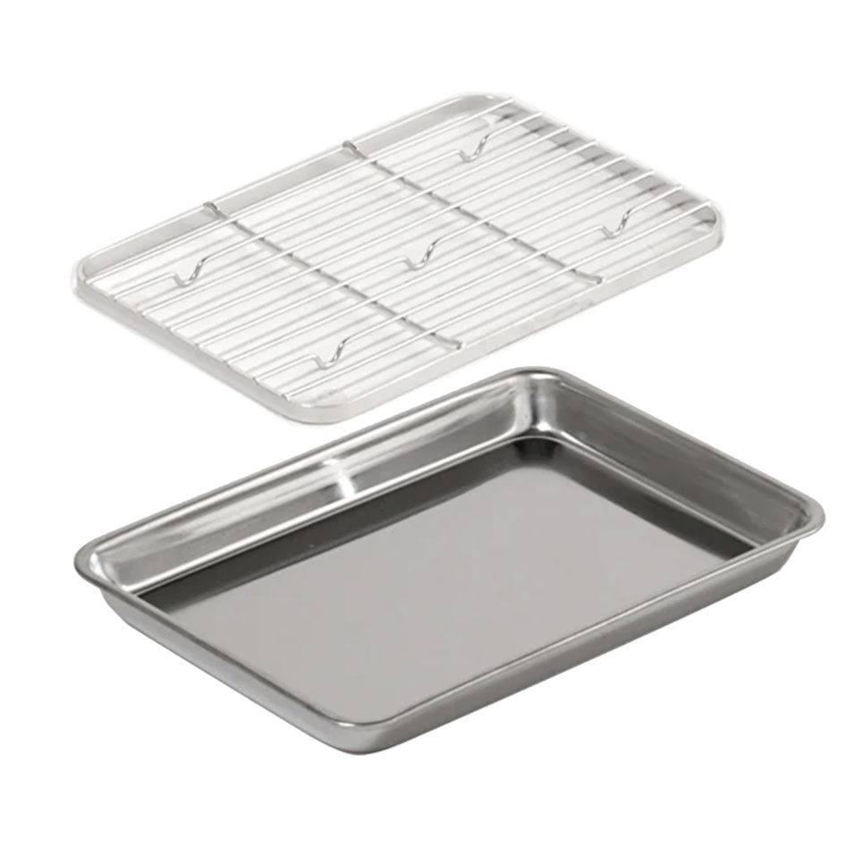 Stainless steel oven tray + griddle - Clover in the group Cooking / Kitchen utensils / Asian cooking at KitchenLab (1450-28997)