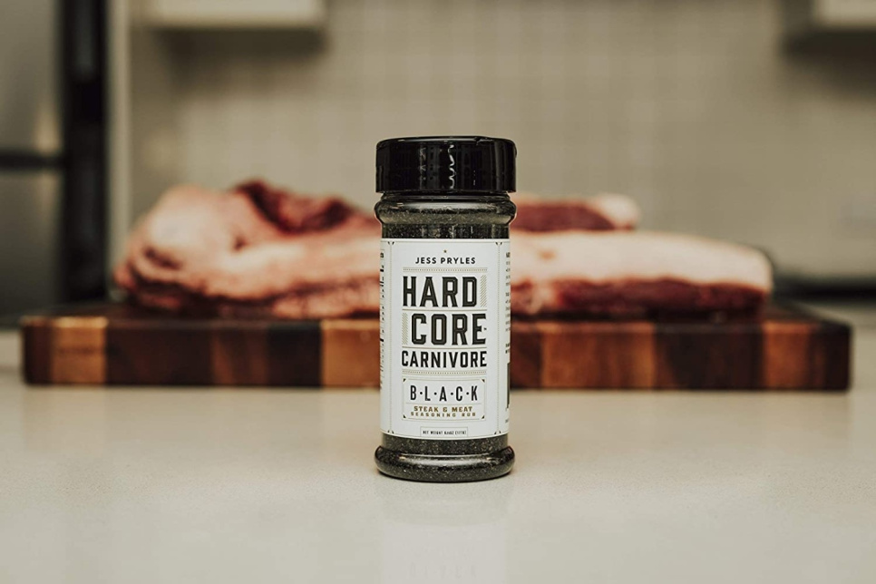 Black Rub für Rindfleisch/Steak/BBQ, 368 g - Hardcore Carnivore