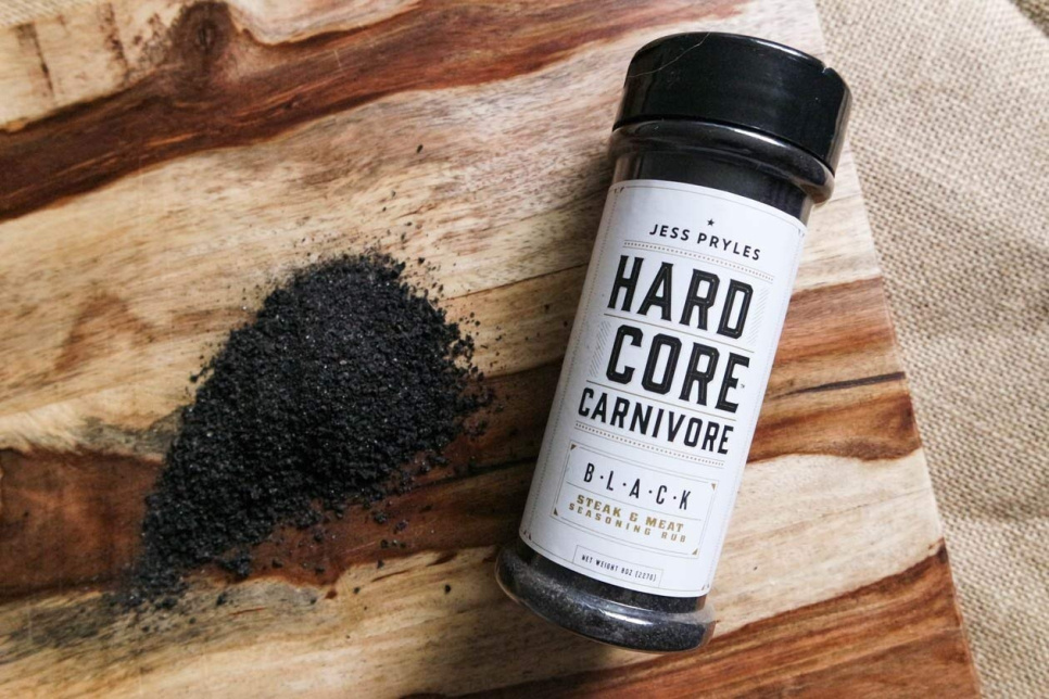 Hardcore Carnivore Black, rub for beef/roast/BBQ, 369 g - Jess Pryles