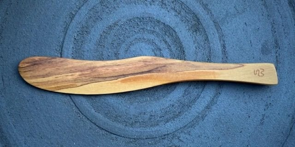 Butter knife in olive wood - Scanwood in the group Table setting / Cutlery / Butter knives at KitchenLab (1451-23789)