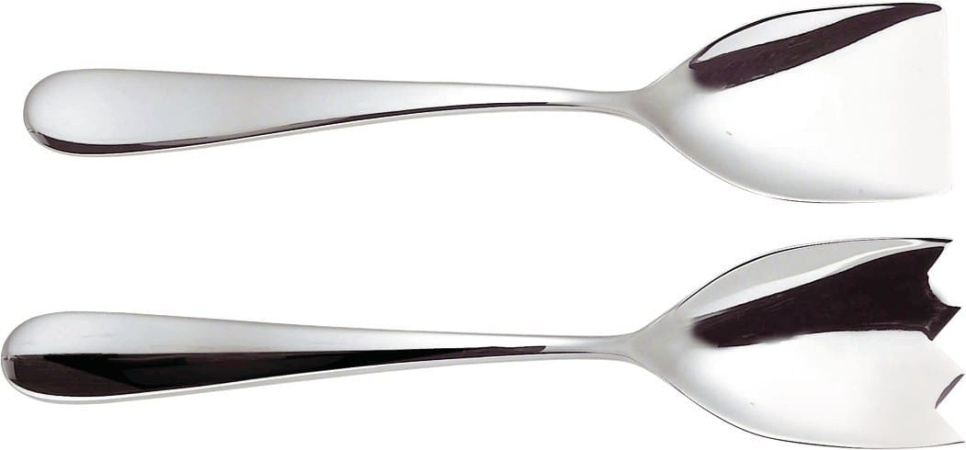 Salad servers, Nuovo Milano - Alessi in the group Table setting / Cutlery / Salad serving utensils at KitchenLab (1466-12100)