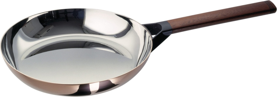 Stainless flaming pan in copper, diameter 28 cm - Alessi in the group Cooking / Frying pan / Frying pans at KitchenLab (1466-12135)
