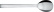 Teaspoon, 13 cm, Santiago - Alessi
