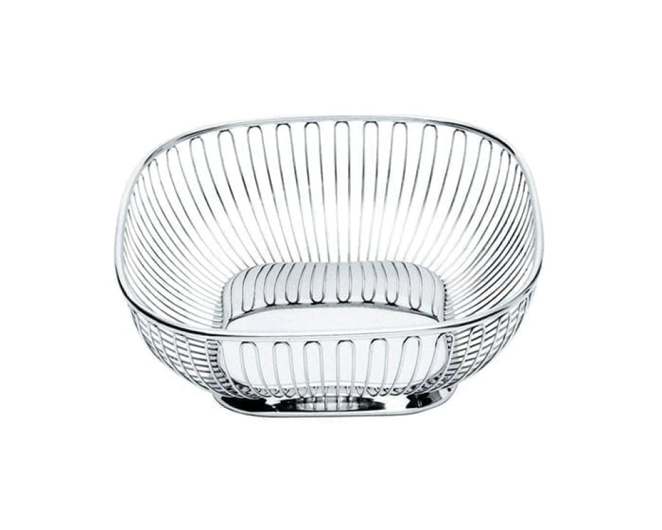 Square wire basket, 24 cm - Alessi in the group Table setting / Other for Table Setting & Serving / Bread baskets at KitchenLab (1466-12265)