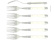 Six forks, bone handle, polished, Tradition - Forge de Laguiole
