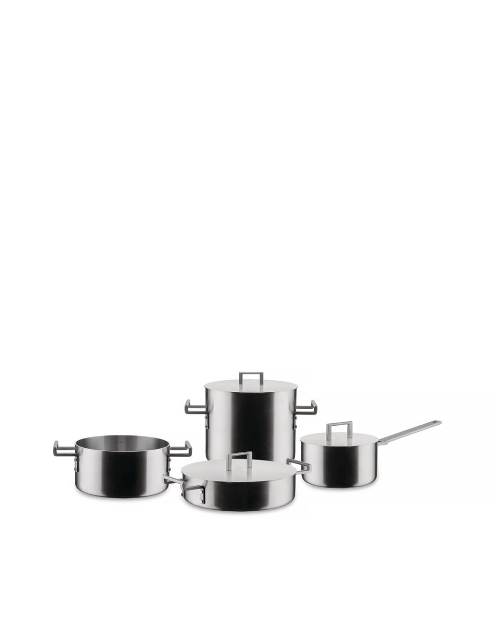 7-piece saucepan set, Convivio - Alessi in the group Cooking / Pots & Pans / Pans at KitchenLab (1466-31397)