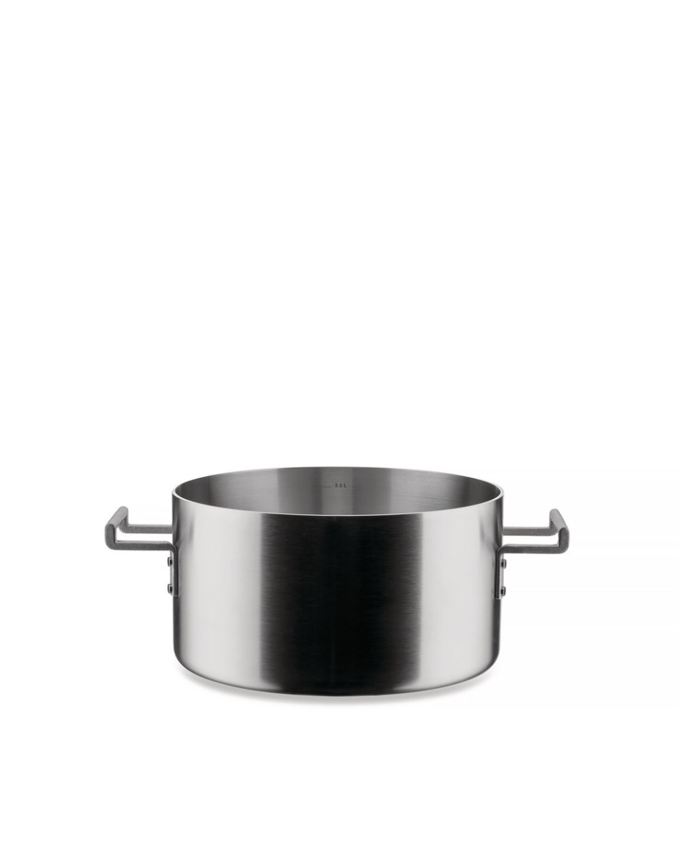 Chaudron 24 cm, Convivio - Alessi dans le groupe Cuisine / Casseroles et poêles / Poêles l\'adresse The Kitchen Lab (1466-31399)