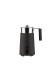 Milk frother, Plissé, Black - Alessi