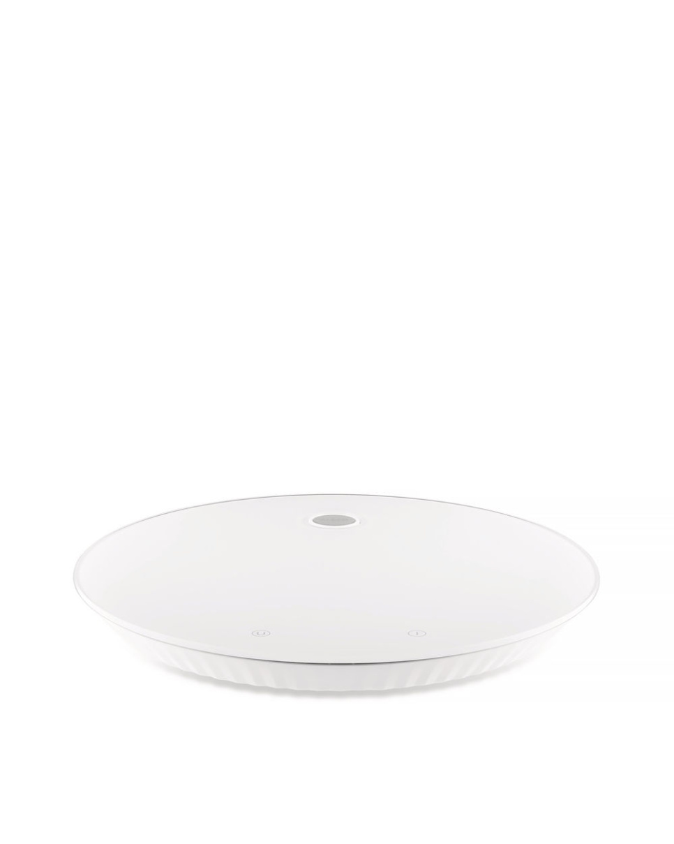Balance de cuisine, Plissé, Blanc - Alessi dans le groupe Cuisine / Jauges et verres doseurs / Balances de cuisine l\'adresse The Kitchen Lab (1466-31436)