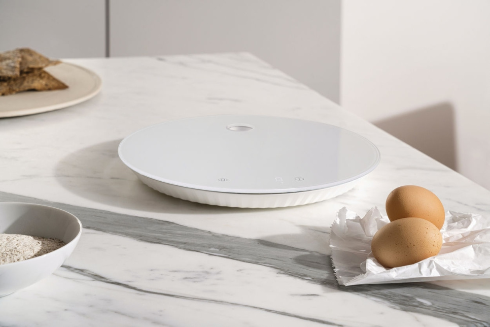 Balance de cuisine, Plissé, Blanc - Alessi