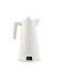 Kettle with temperature control, Plissé, White - Alessi