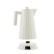Kettle with temperature control, Plissé, White - Alessi