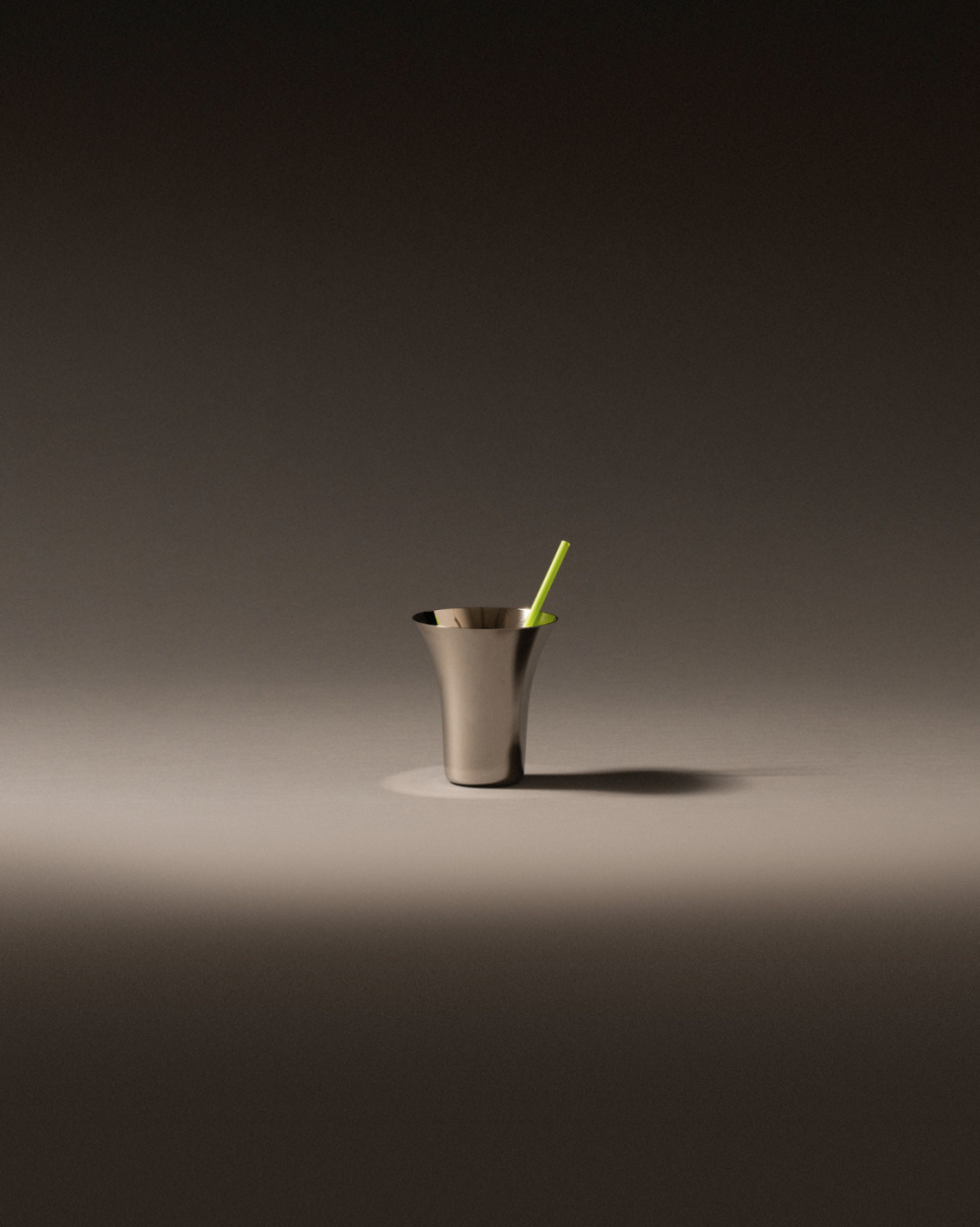 Tasse, Kuru Kuru - Alessi - Rostfreier Stahl