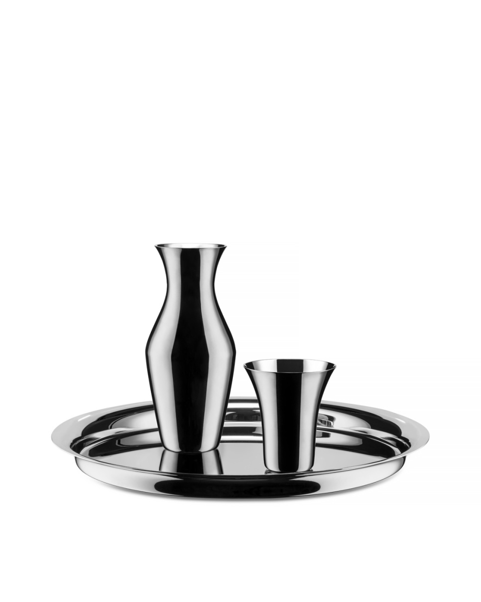 Tray, Kuru Kuru - Alessi - Stainless steel