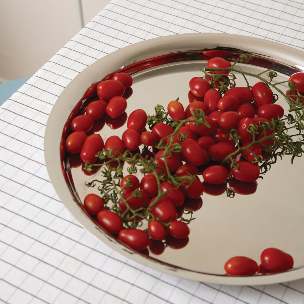 Tray, Kuru Kuru - Alessi - Stainless steel