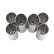 Cutlery holder, Canale - Alessi