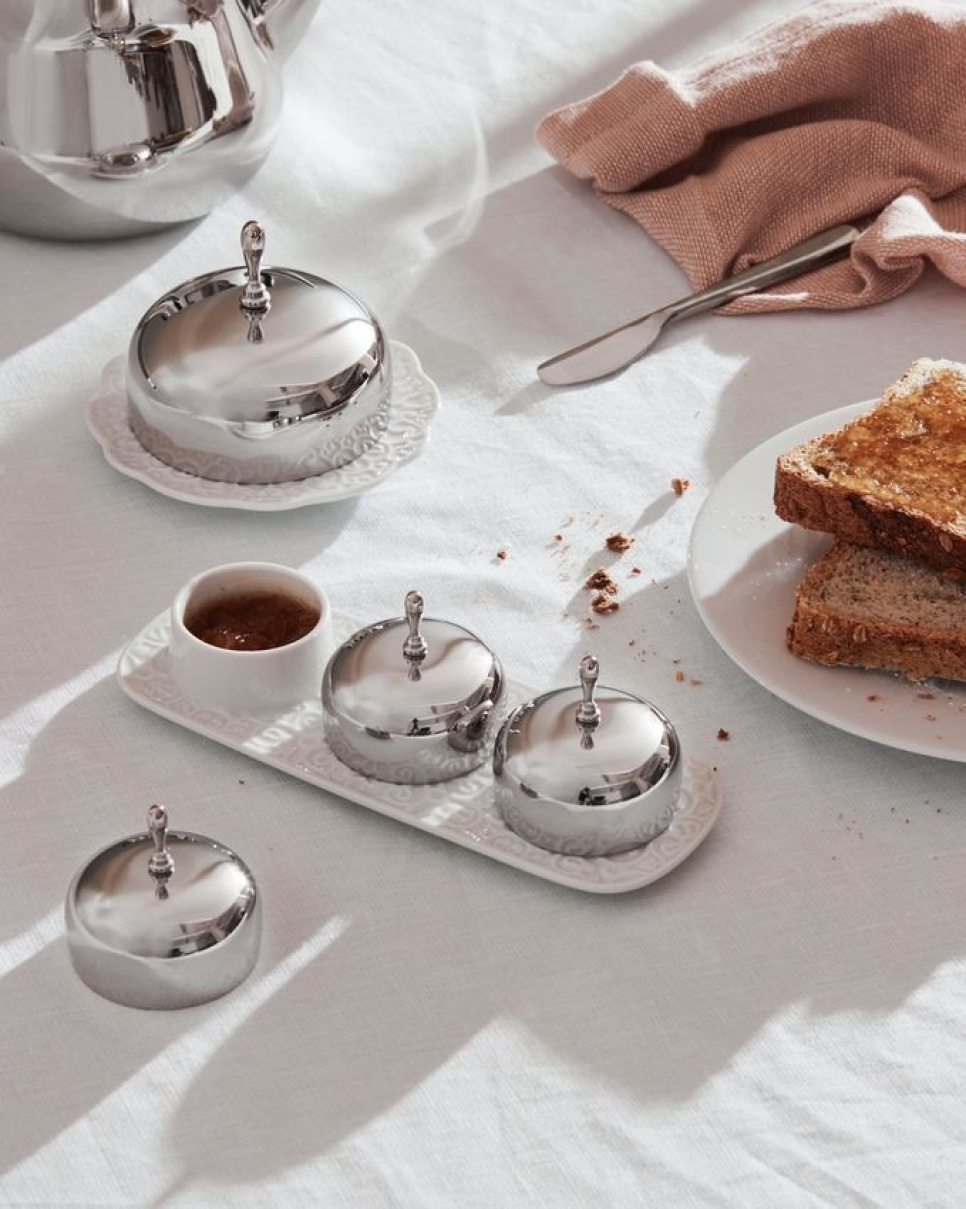 Jam set with three bowls, Dressed - Alessi