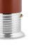 Coffee maker, Vite, brown - Alessi