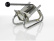 French fries cutter 8x8 mm, on table stand