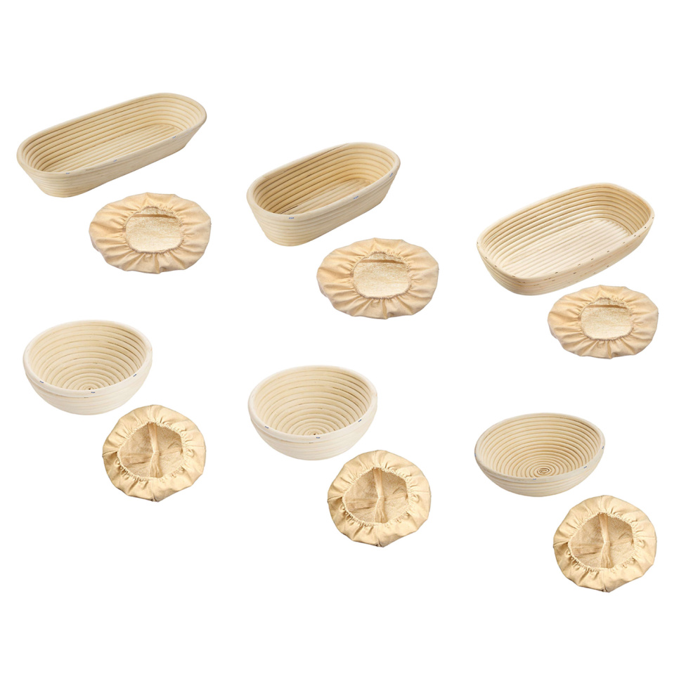 Banneton basket with cotton cloth - Westmark in the group Baking / Baking utensils / Proofing baskets at KitchenLab (1482-28588)