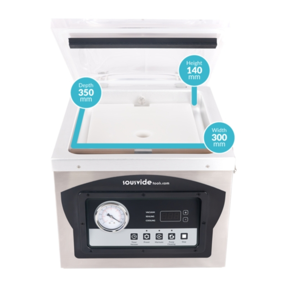 Chamber vacuum machine, Fresco 300+ - SousVideTools