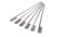 Flat skewers, 45cm, 6-pack - Kasai