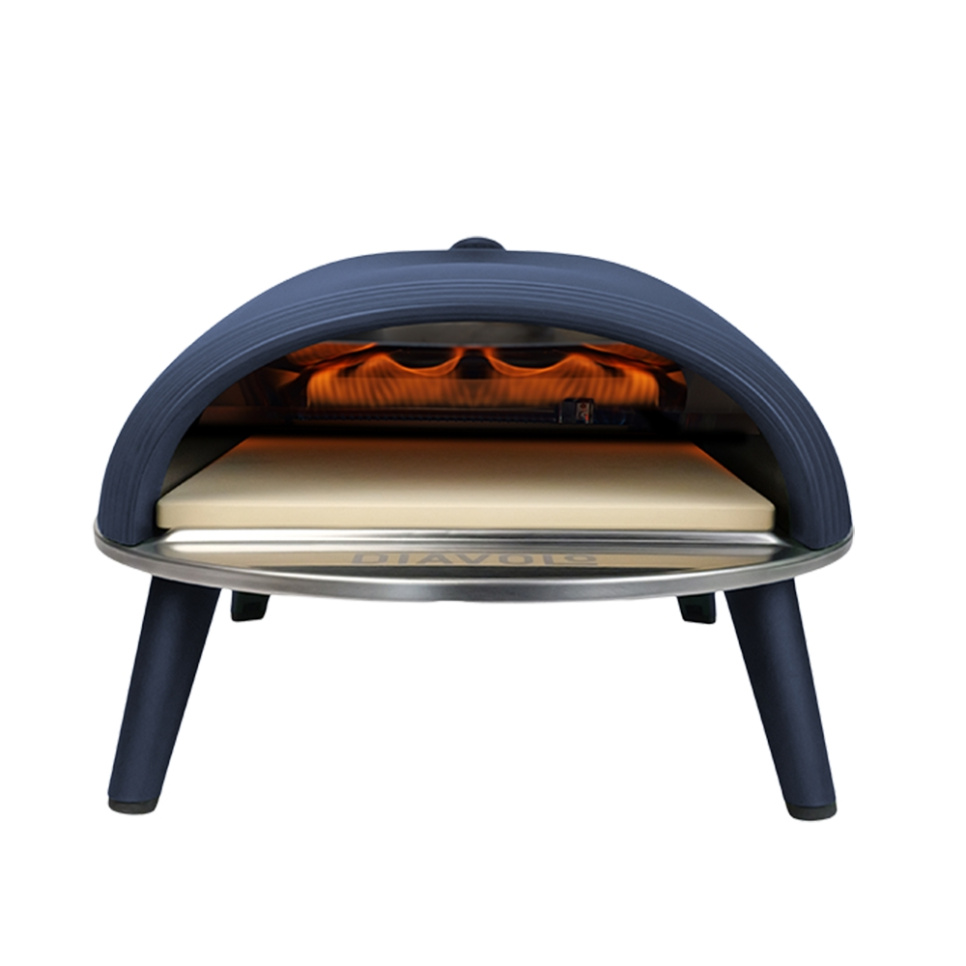 Pizzaofen Diavolo, gasbefeuert, blau - Delivita in der Gruppe Grills, Herde & Öfen / Öfen / Pizzaöfen bei The Kitchen Lab (1512-31904)