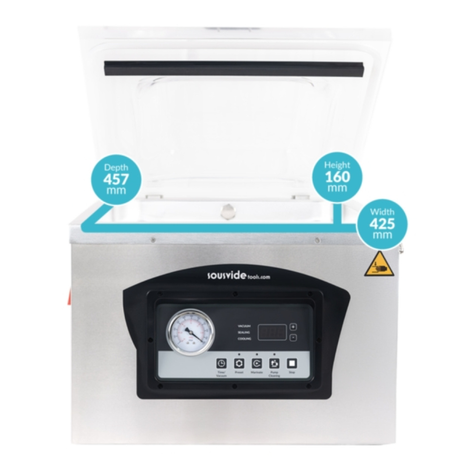 Chamber vacuum machine, Fresco 400+ - SousVideTools