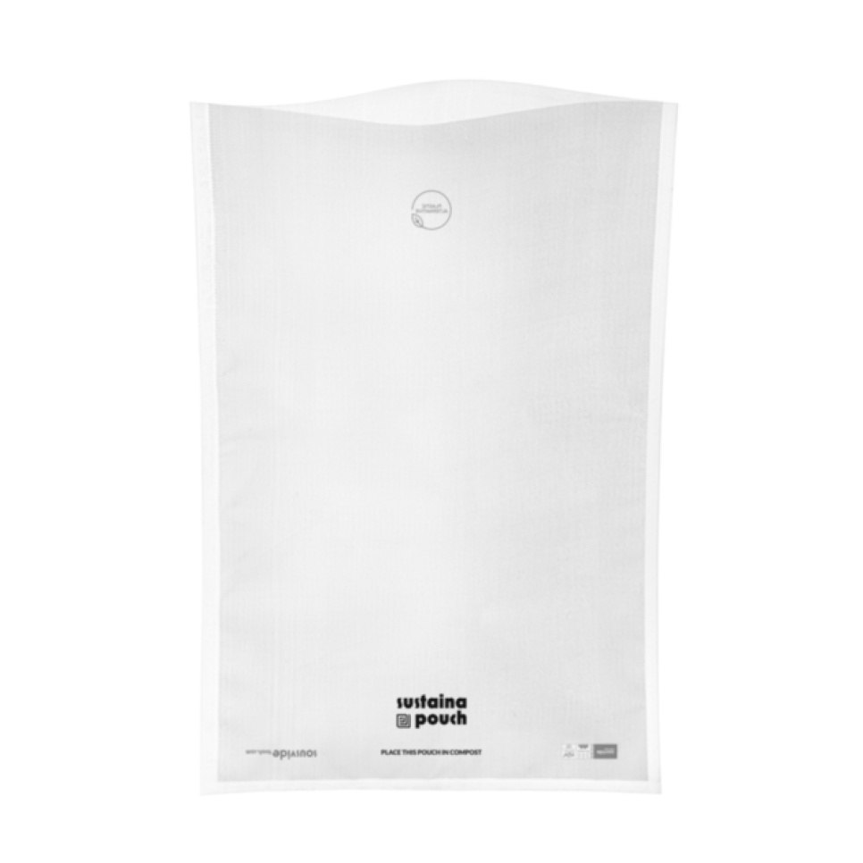 Sacs sous vide compostables pour machine à vide à chambre, 25 x 25 cm, paquet de 200 - SousVideTools