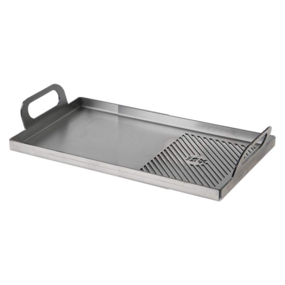 Table à frire / Plancha pour mi-long, 50/50 - Kasai dans le groupe Barbecues, plaques de cuisson et Fours / Autres accessoires pour barbecue l\'adresse The Kitchen Lab (1512-31947)