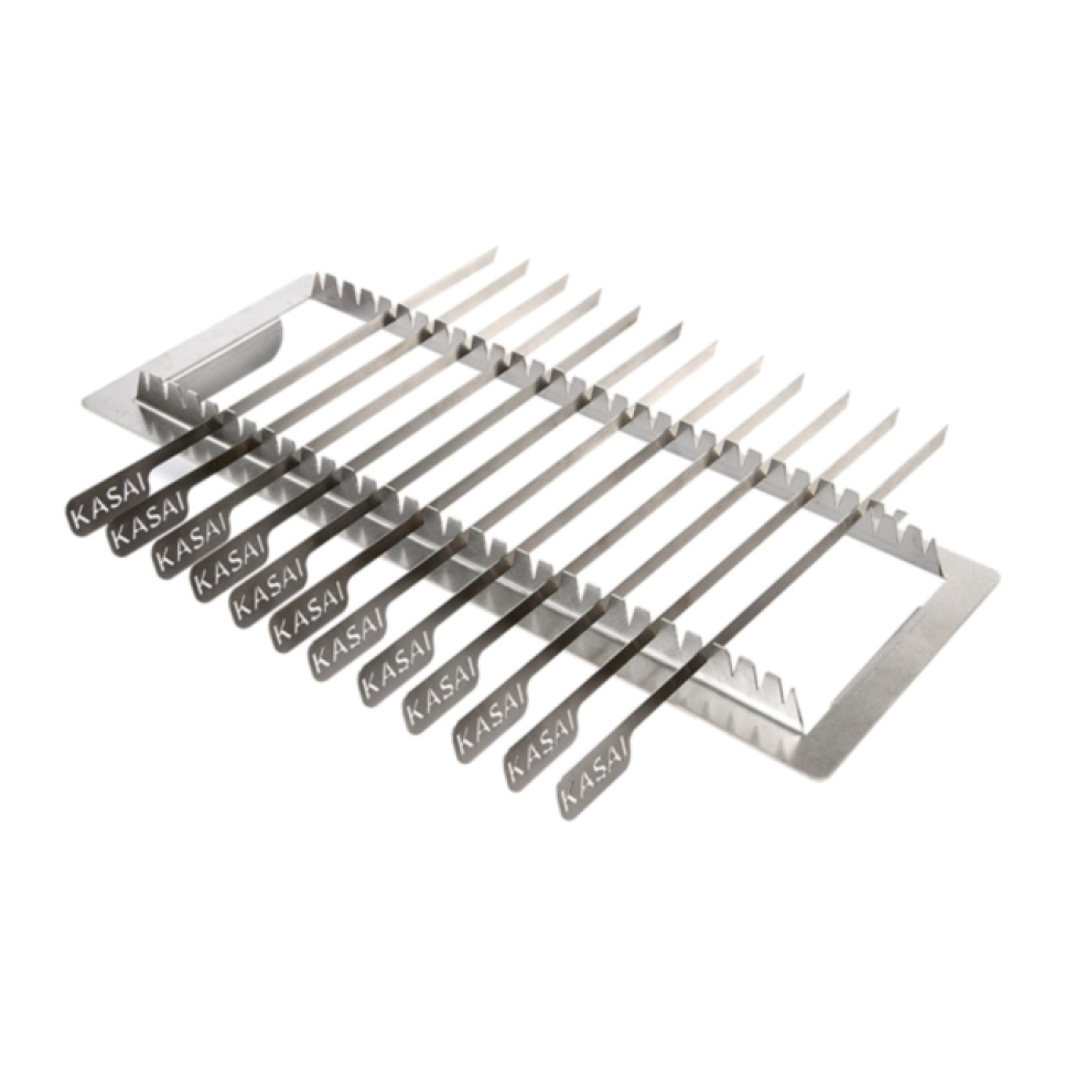 Grille à brochettes pour XL - Kasai dans le groupe Barbecues, plaques de cuisson et Fours / Autres accessoires pour barbecue l\'adresse The Kitchen Lab (1512-31966)