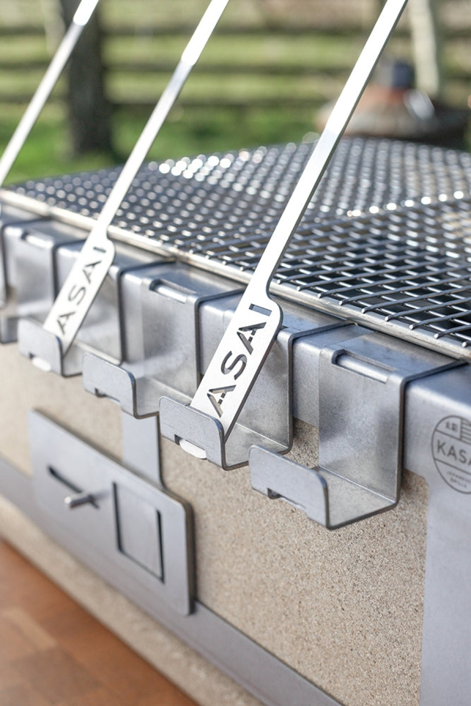 EPTO Barbecue skewers with brackets, 6-pack - Kasai