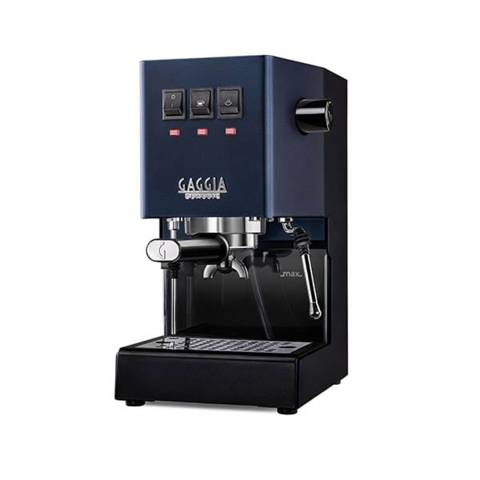 Gaggia Classic 2019, Espresso machine, Blue in the group Tea & Coffee / Brew coffee / Espresso machines at KitchenLab (1520-23231)