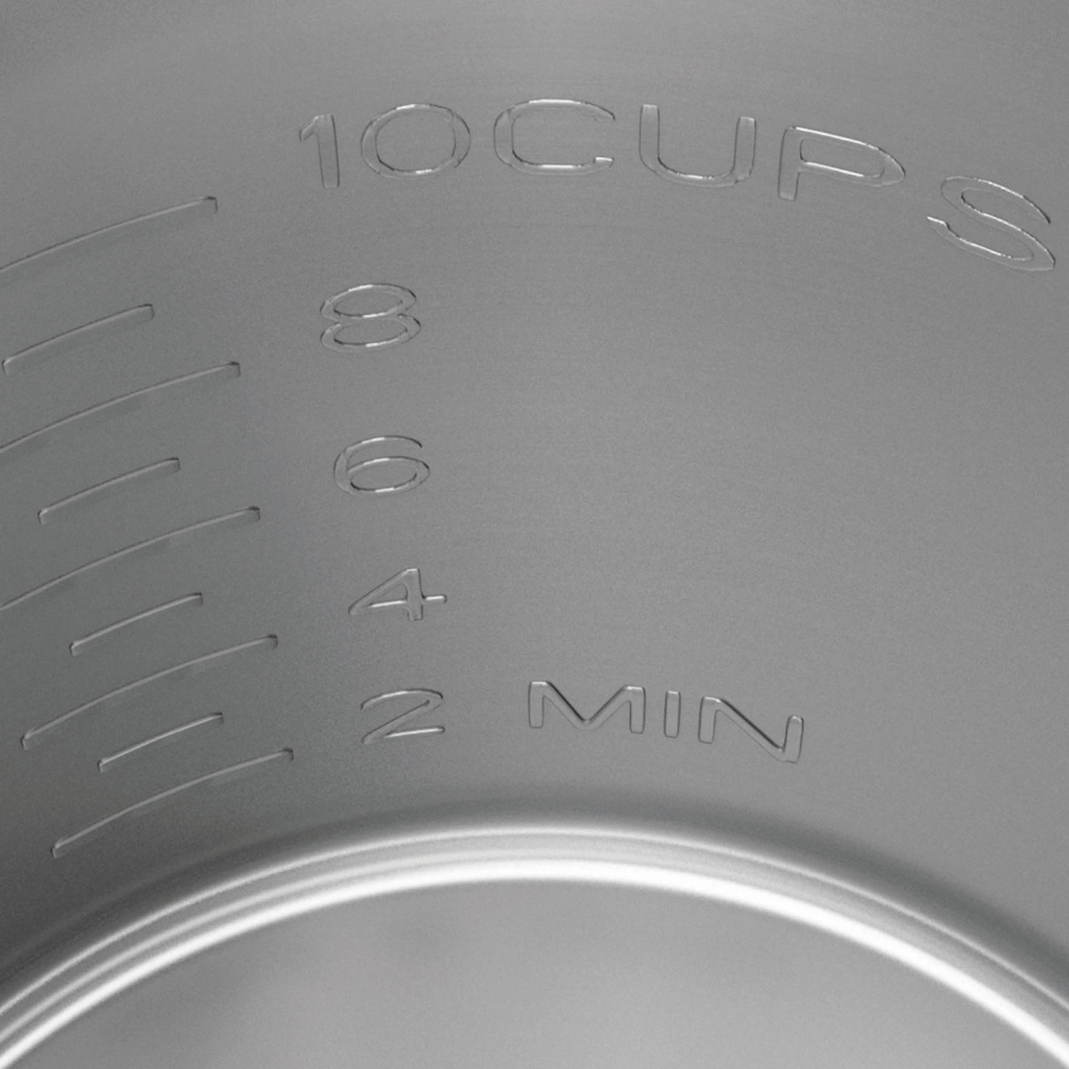 Kettle with temperature setting 1.2 L, Stainless steel - Graef