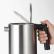 Kettle with temperature setting 1.2 L, Stainless steel - Graef