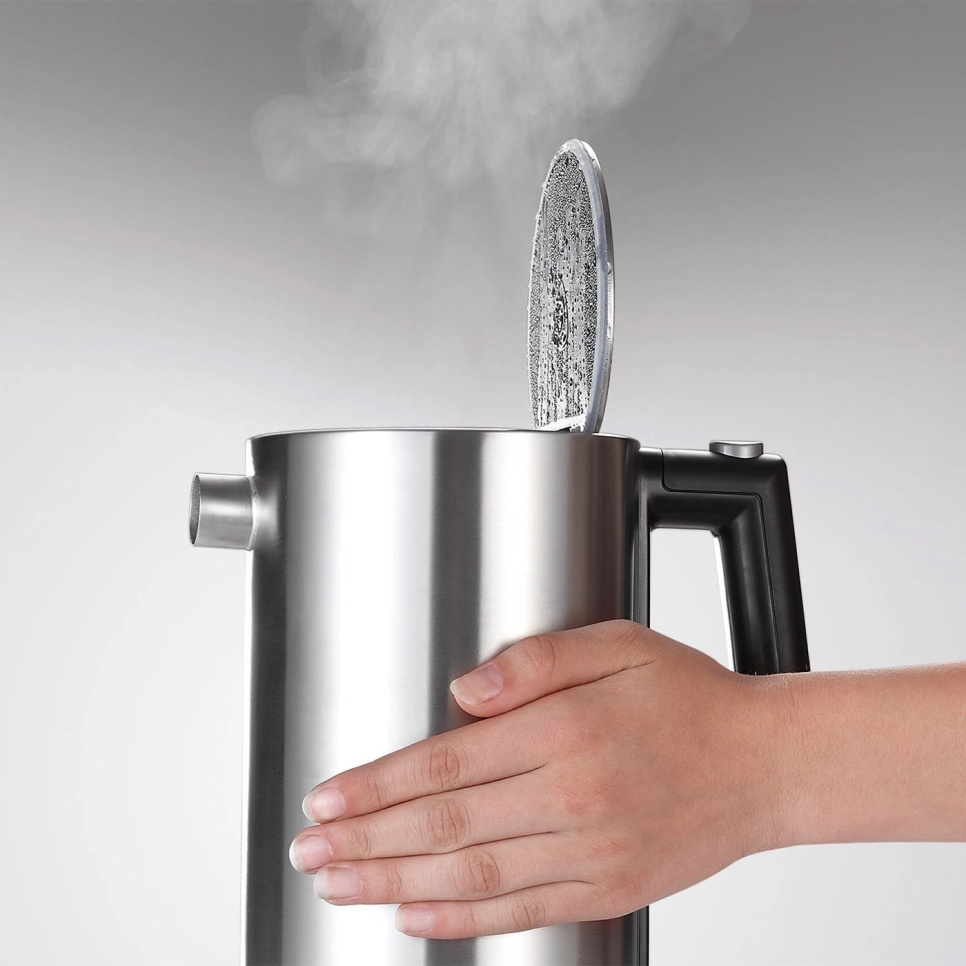 Kettle with temperature setting 1.2 L, Stainless steel - Graef