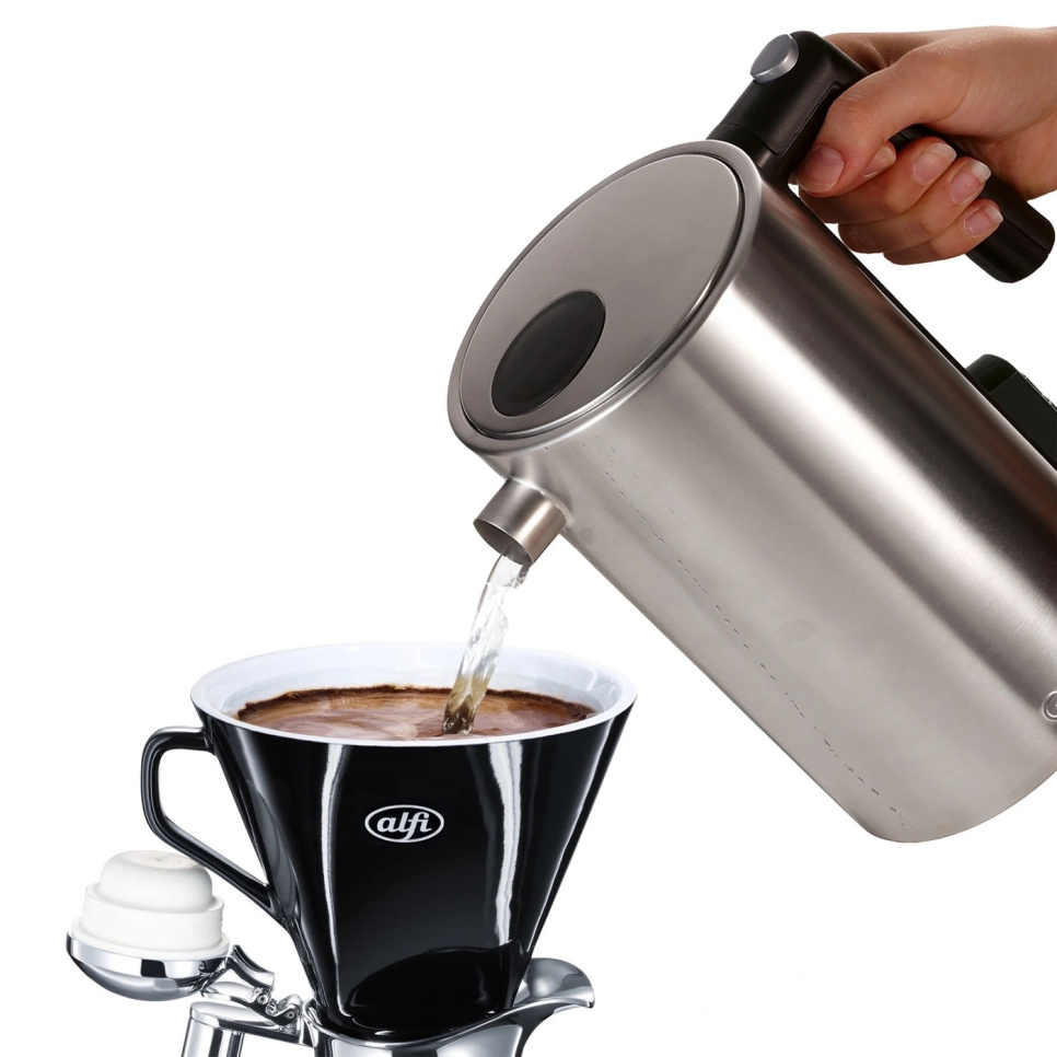Kettle with temperature setting 1.2 L, Stainless steel - Graef