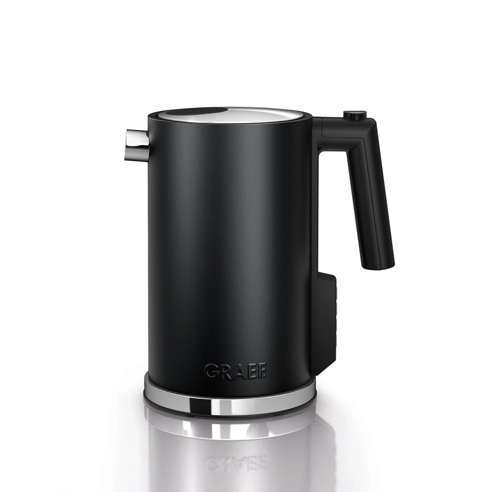 Kettle with temperature setting 1.2 L, black - Graef in the group Kitchen appliances / Heating & Cooking / Kettles at KitchenLab (1520-31762)