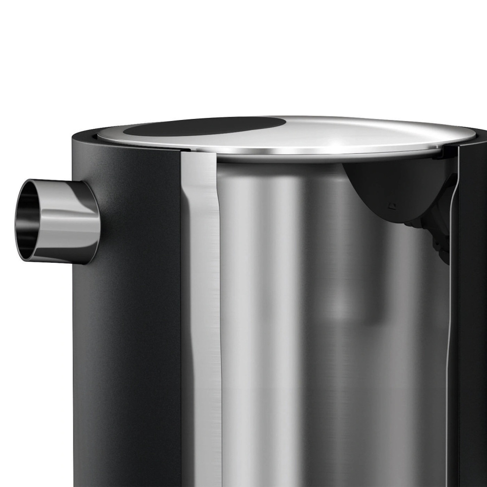 Kettle with temperature setting 1.2 L, black - Graef