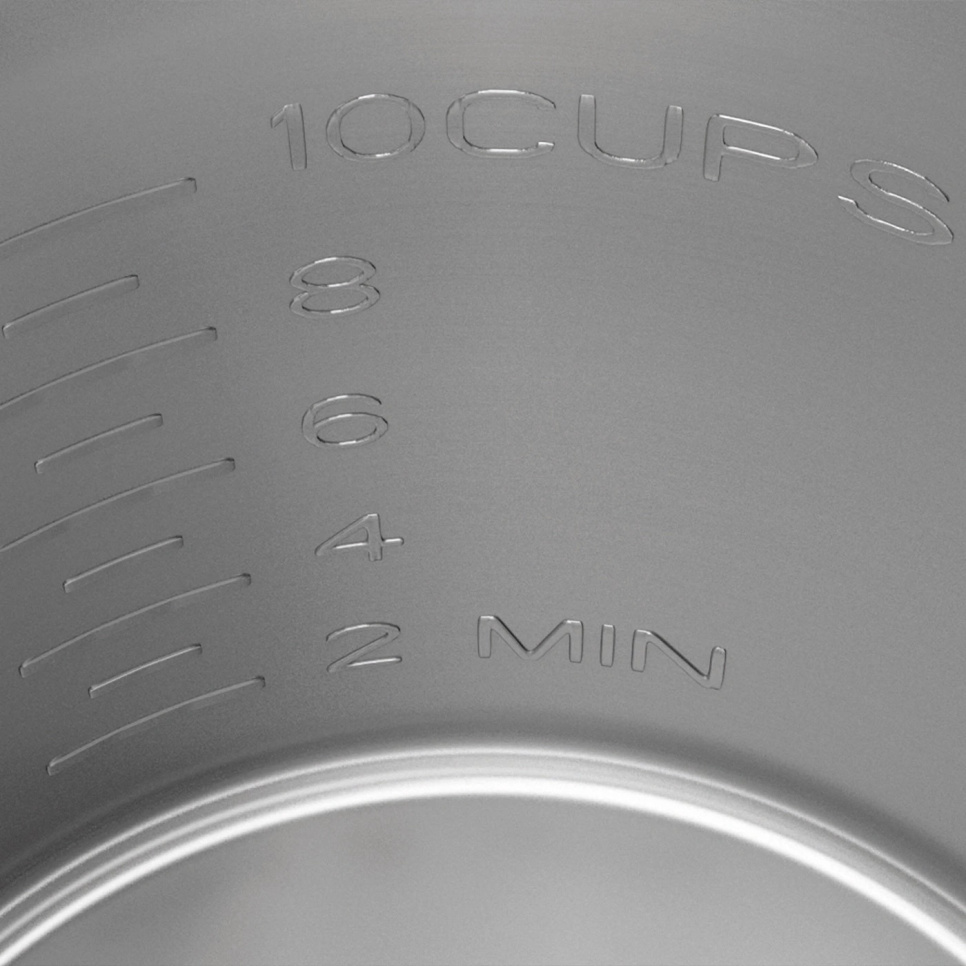 Kettle with temperature setting 1.2 L, black - Graef