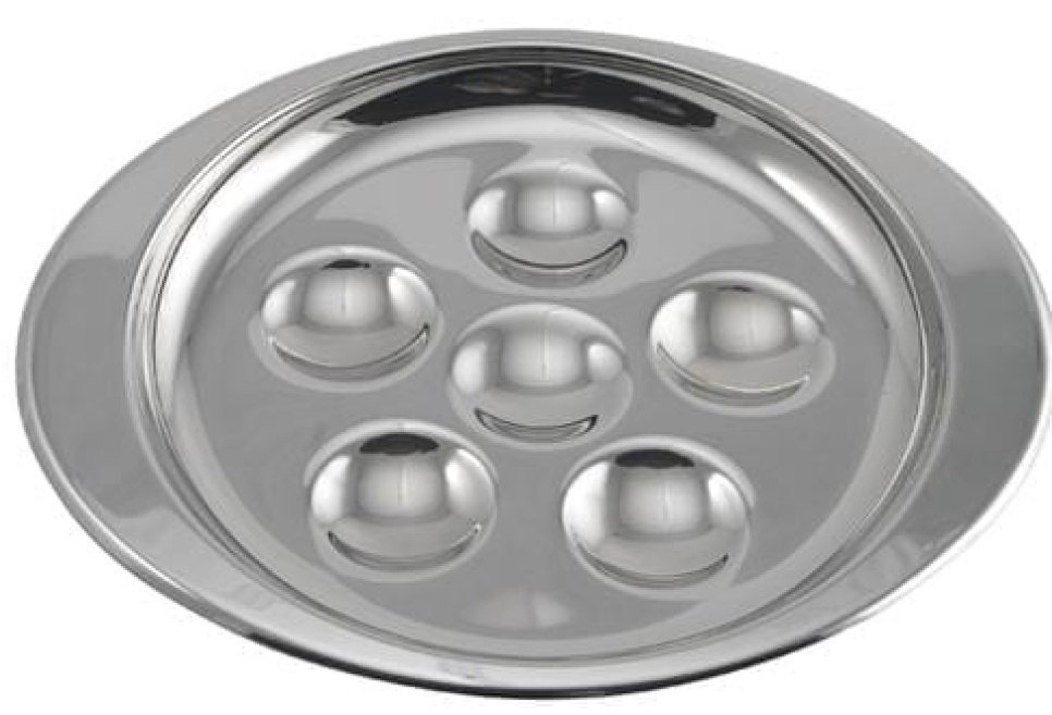 Snail dish, 6 holes - Östlin in the group Table setting / Plates, Bowls & Dishes / Fat at KitchenLab (1521-14821)