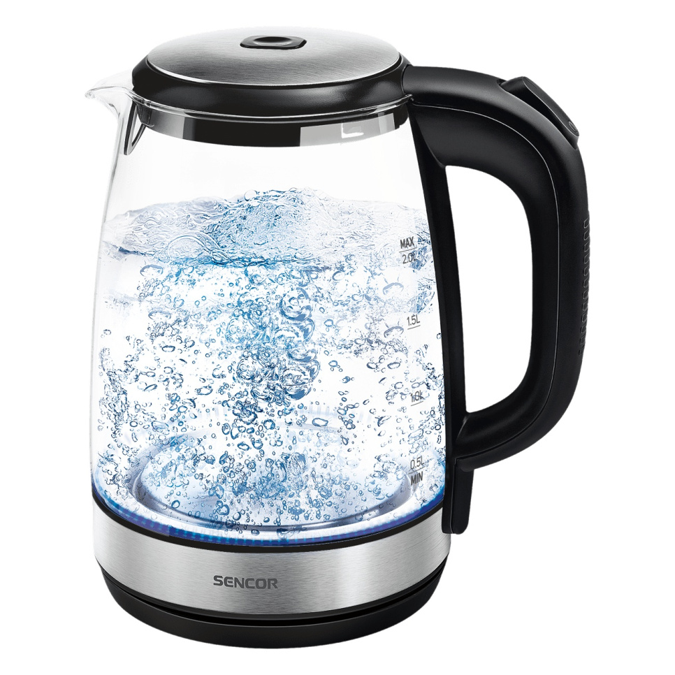 Glass kettle, 2 L - Sencor in the group Kitchen appliances / Heating & Cooking / Kettles at KitchenLab (1524-14283)