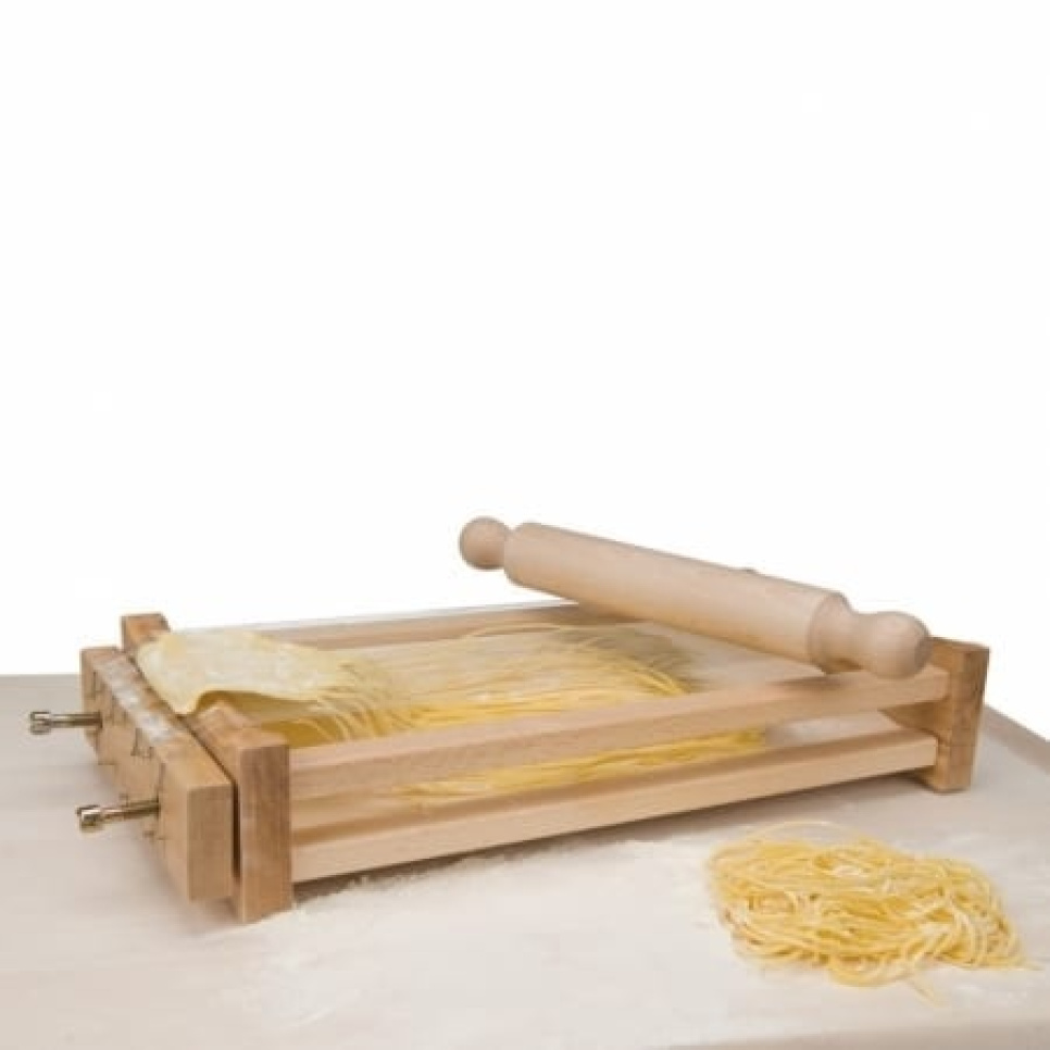 Machine à pâtes Chitarra avec rouleau à pâtisserie de 32 cm - Eppicotispai dans le groupe Électroménager / Autre Électroménager / Machines à pâtes l\'adresse The Kitchen Lab (1524-14848)