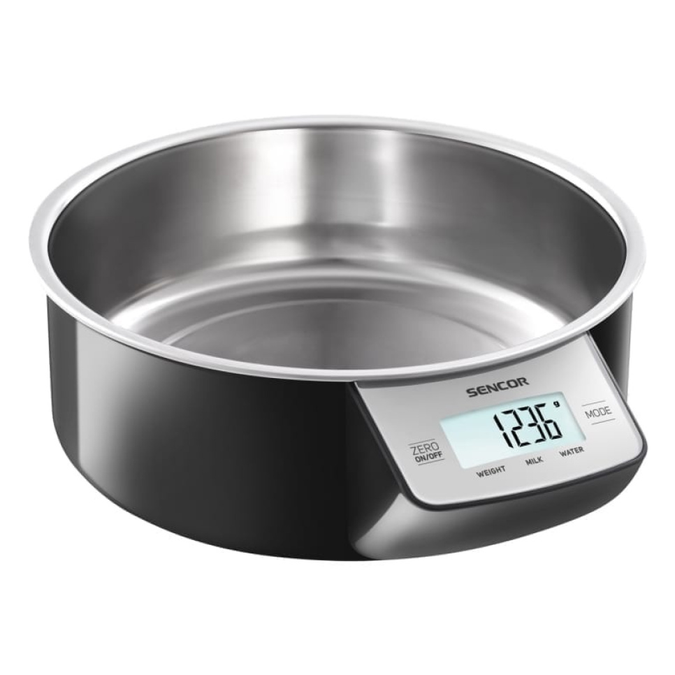 Kitchen scale with removable bowl (dog bowl with scale!) - Sencor in the group Cooking / Gauges & Measures / Kitchen scales at KitchenLab (1524-15077)